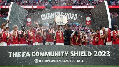 community shield results|Arsenal win FA Community Shield on penalties.